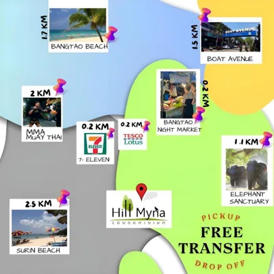 Condo Near Bangtao Muay Thai & MMA – 写真 10